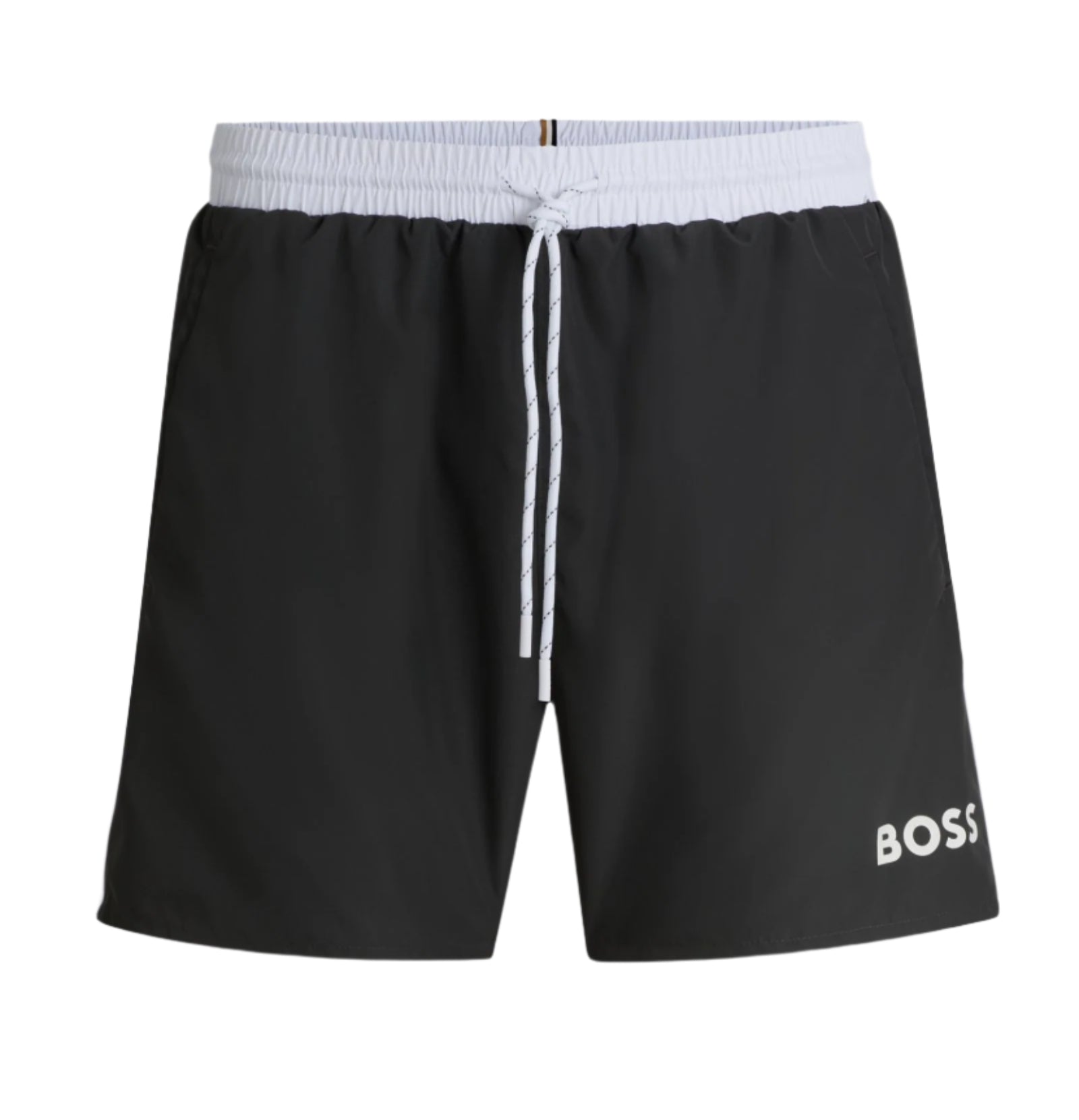Boss Swim Shorts (Starfish) - Black/White